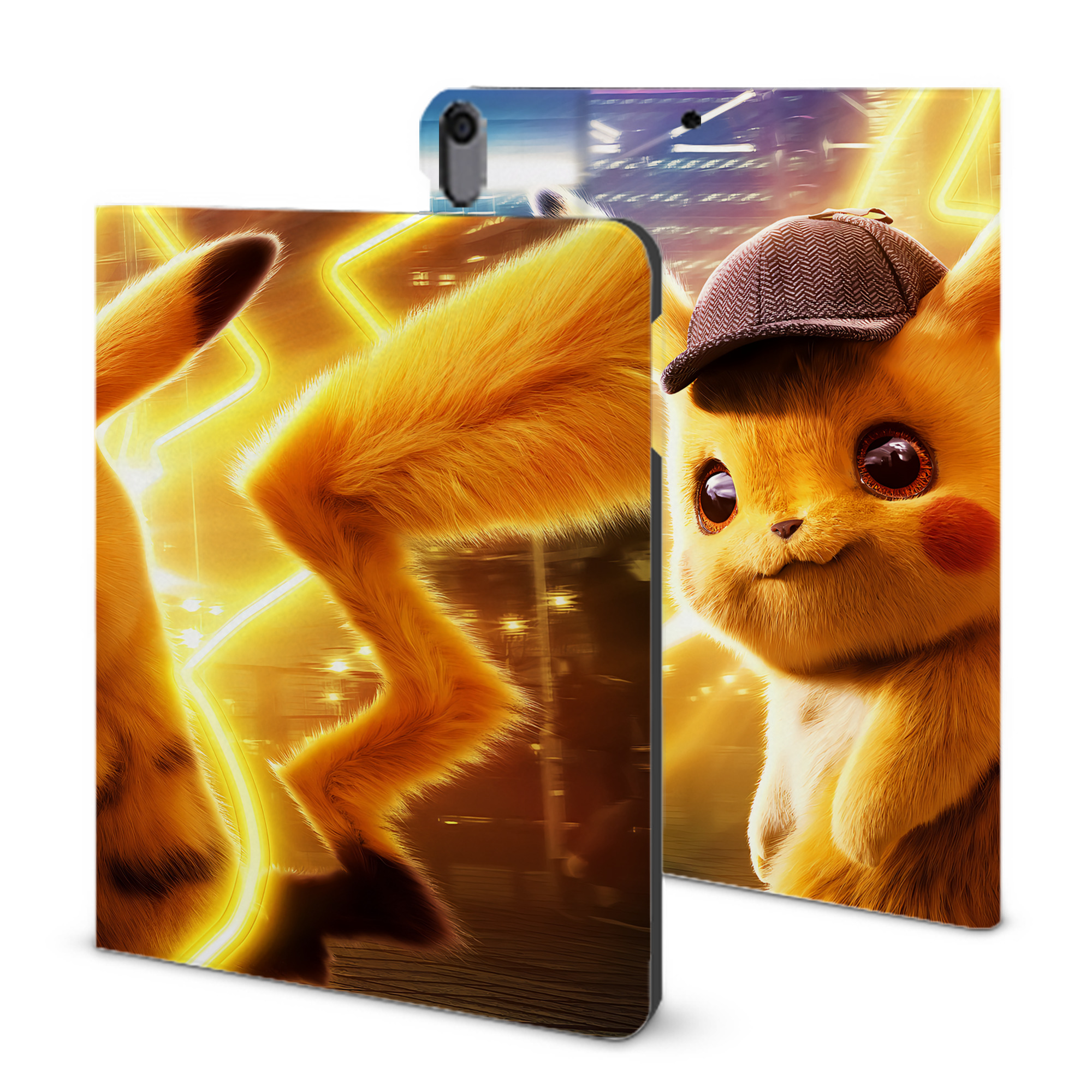 （画像用） ポケットモンスター Pokémon IPad ケース ブック型 PUレザー TPU 耐衝撃 軽量 薄型 ペン収納なし 全面保護 IPad 各モデル対応